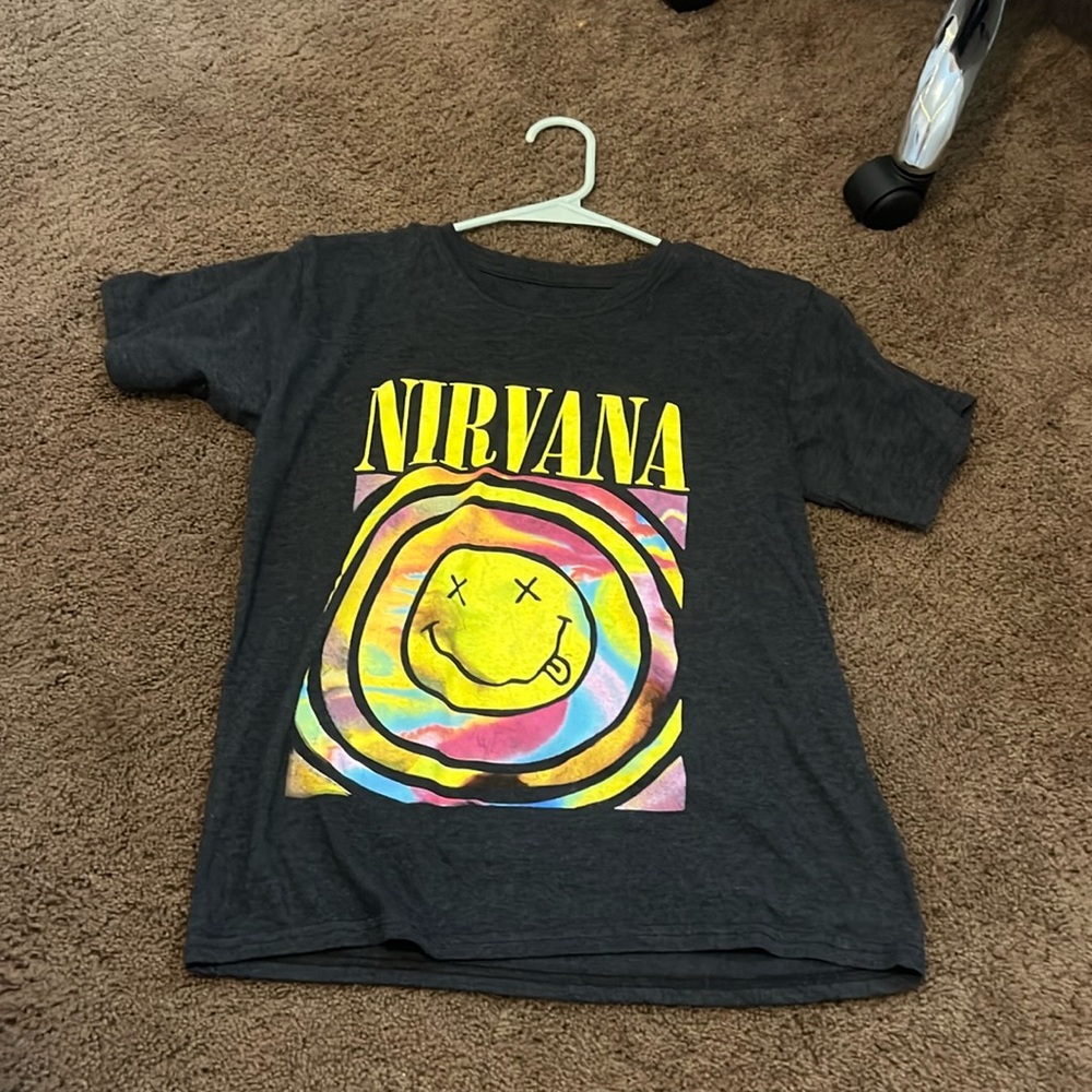 nirvana graphic tee